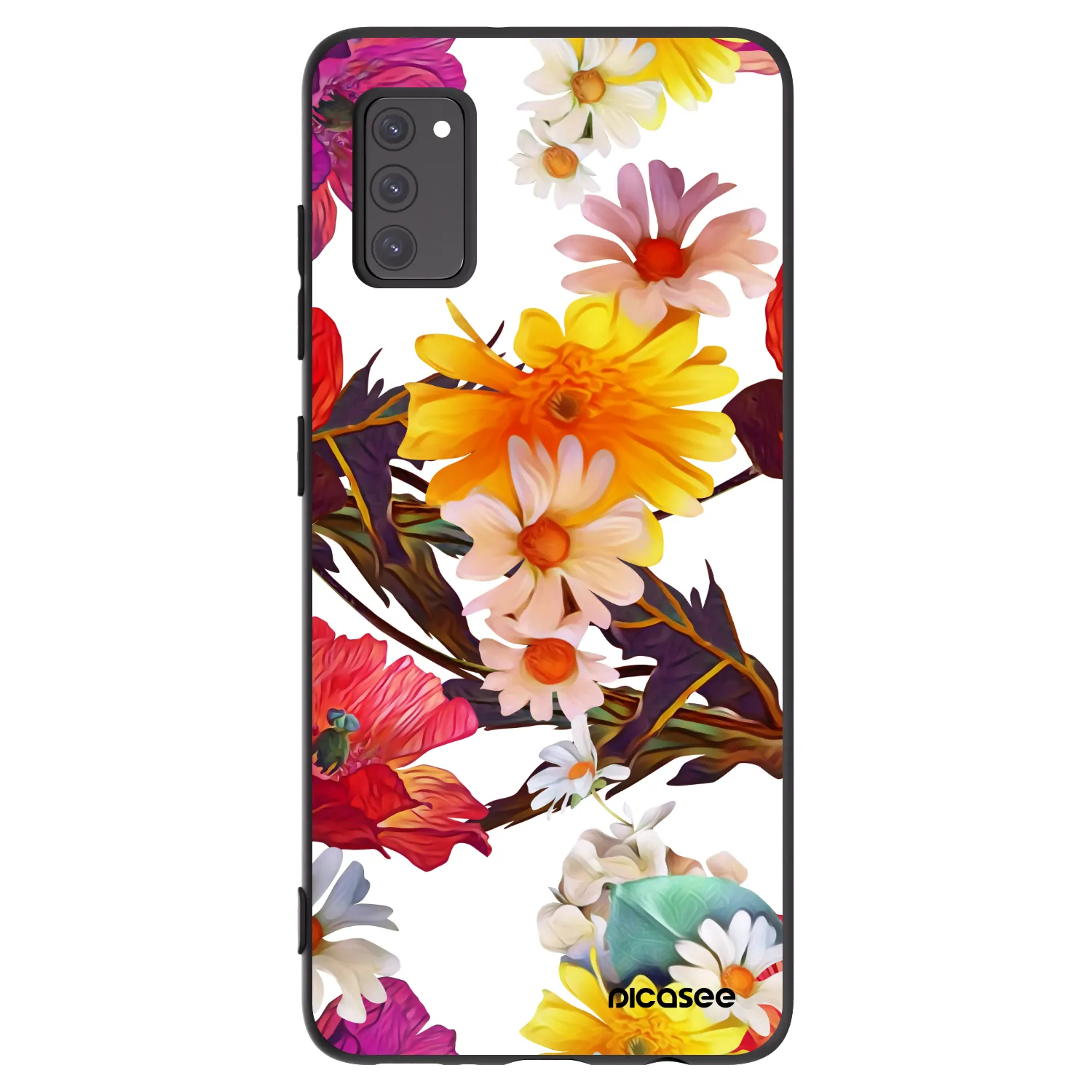 Picasee fekete szilikon tok az alábbi mobiltelefonokra Samsung Galaxy A41 A415F - Meadow