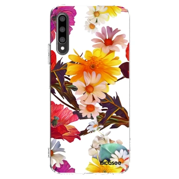 Picasee átlátszó szilikon tok az alábbi mobiltelefonokra Honor 9X Pro - Meadow