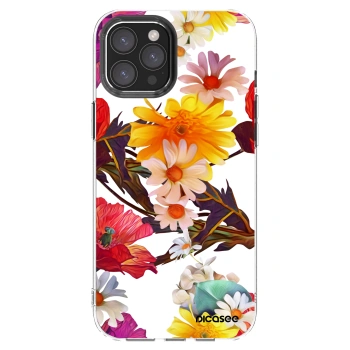 Picasee átlátszó szilikon tok az alábbi mobiltelefonokra Apple iPhone 12 Pro Max - Meadow