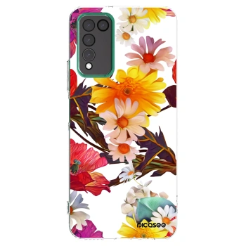Picasee átlátszó szilikon tok az alábbi mobiltelefonokra Honor 10X Lite - Meadow