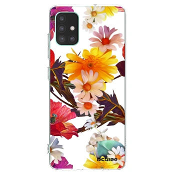 Picasee átlátszó szilikon tok az alábbi mobiltelefonokra Samsung Galaxy M51 M515F - Meadow