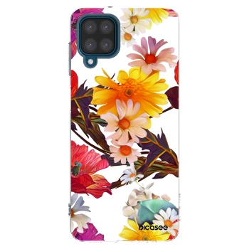 Picasee átlátszó szilikon tok az alábbi mobiltelefonokra Samsung Galaxy A12 A125F - Meadow