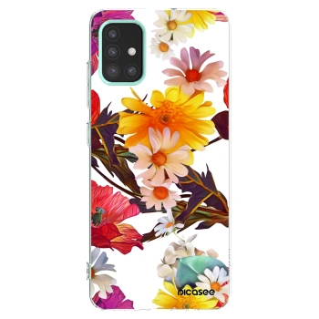 Picasee átlátszó szilikon tok az alábbi mobiltelefonokra Samsung Galaxy M31s - Meadow