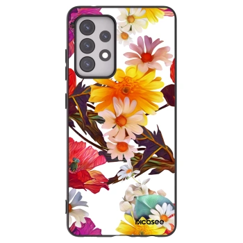 Picasee fekete szilikon tok az alábbi mobiltelefonokra Samsung Galaxy A52 5G A525F - Meadow