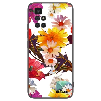 Picasee fekete szilikon tok az alábbi mobiltelefonokra Xiaomi Redmi 10 - Meadow