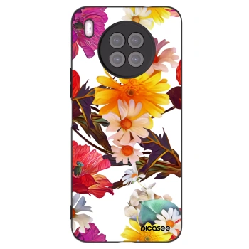Picasee fekete szilikon tok az alábbi mobiltelefonokra Huawei Nova 8i - Meadow