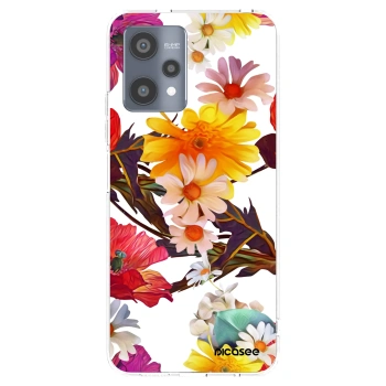Picasee átlátszó szilikon tok az alábbi mobiltelefonokra Realme 9 Pro 5G - Meadow