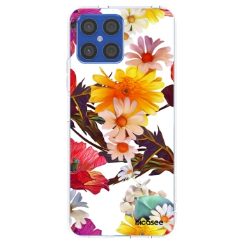 Picasee átlátszó szilikon tok az alábbi mobiltelefonokra Honor X8 4G - Meadow