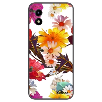 Picasee fekete szilikon tok az alábbi mobiltelefonokra Vivo Y01 - Meadow