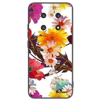 Picasee fekete szilikon tok az alábbi mobiltelefonokra Honor Magic4 Lite 5G - Meadow