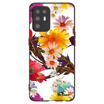 Picasee fekete szilikon tok az alábbi mobiltelefonokra OPPO A94 5G - Meadow