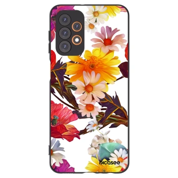 Picasee fekete szilikon tok az alábbi mobiltelefonokra Samsung Galaxy A23 A235F 4G - Meadow