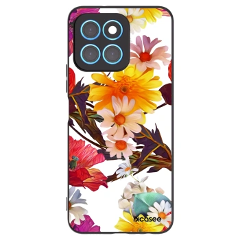 Picasee fekete szilikon tok az alábbi mobiltelefonokra Honor X8 5G - Meadow