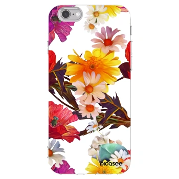 Picasee átlátszó szilikon tok az alábbi mobiltelefonokra Apple iPhone 6/6S - Meadow