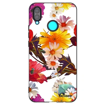 Picasee fekete szilikon tok az alábbi mobiltelefonokra Huawei Nova 3 - Meadow