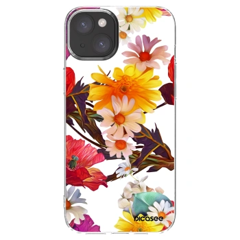 Picasee átlátszó szilikon tok az alábbi mobiltelefonokra Apple iPhone 15 Plus - Meadow