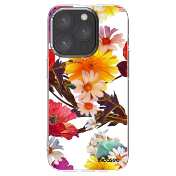 Picasee átlátszó szilikon tok az alábbi mobiltelefonokra Apple iPhone 15 Pro - Meadow