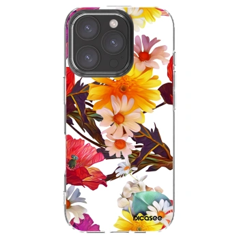 Picasee átlátszó szilikon tok az alábbi mobiltelefonokra Apple iPhone 16 Pro - Meadow