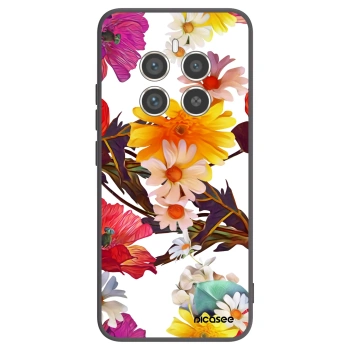 Picasee fekete szilikon tok az alábbi mobiltelefonokra Realme 12 Pro 5G - Meadow