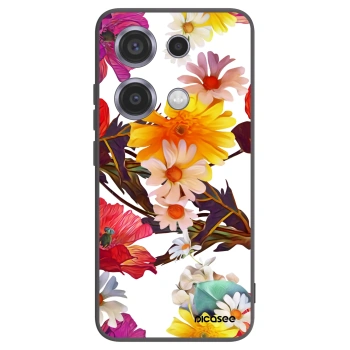 Picasee fekete szilikon tok az alábbi mobiltelefonokra Xiaomi Redmi Note 14S - Meadow