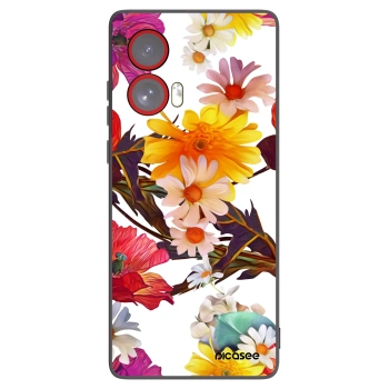 Picasee fekete szilikon tok az alábbi mobiltelefonokra Motorola Edge 50 Fusion - Meadow
