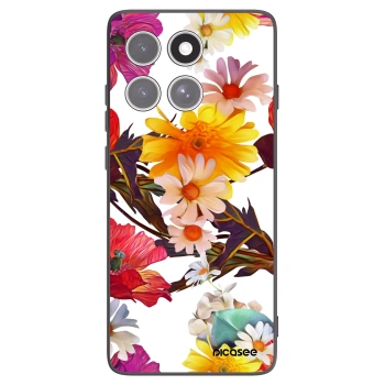 Picasee fekete szilikon tok az alábbi mobiltelefonokra Motorola Edge 60 Fusion - Meadow