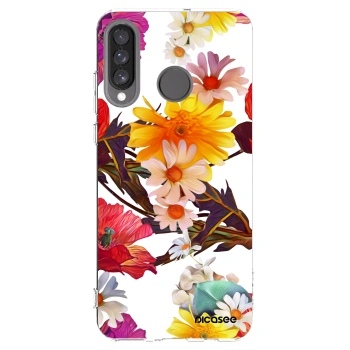 Picasee átlátszó szilikon tok az alábbi mobiltelefonokra Huawei P30 Lite - Meadow