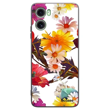 Picasee fekete szilikon tok az alábbi mobiltelefonokra Motorola Moto G06 - Meadow
