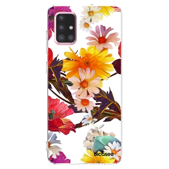 Picasee átlátszó szilikon tok az alábbi mobiltelefonokra Samsung Galaxy A71 A715F - Meadow