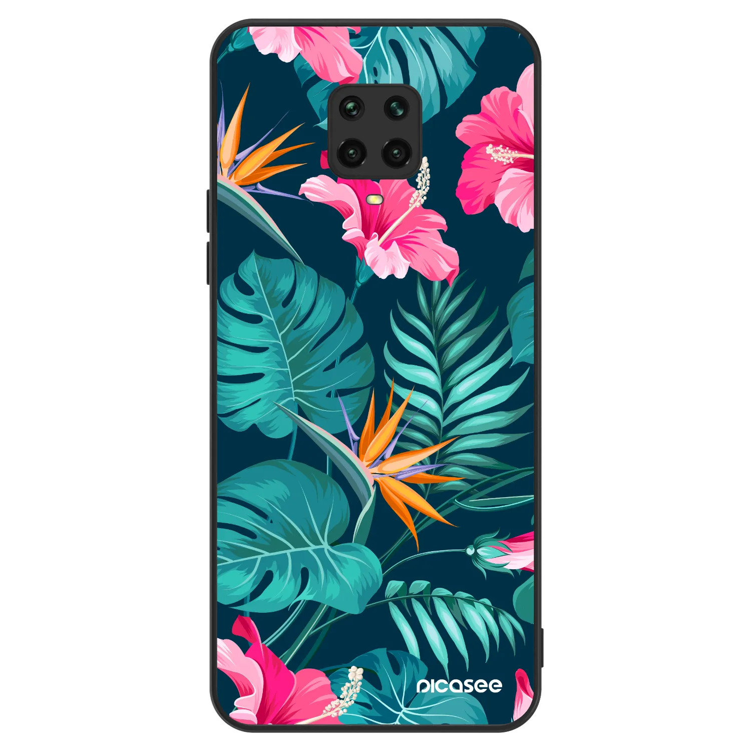 Picasee ULTIMATE CASE Xiaomi Redmi Note 9 Pro - készülékre - Pink Monstera