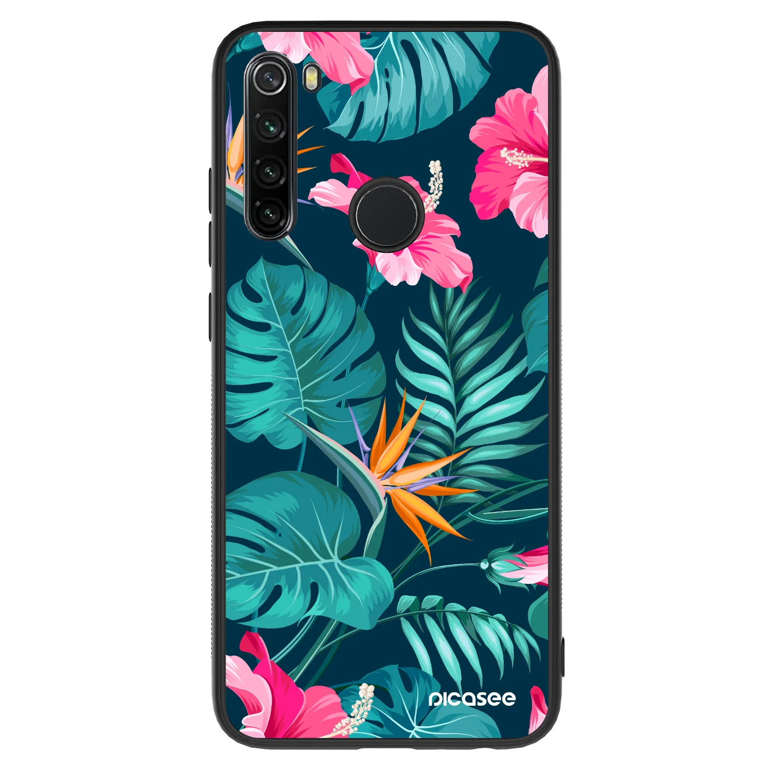 Picasee ULTIMATE CASE Xiaomi Redmi Note 8 - készülékre - Pink Monstera