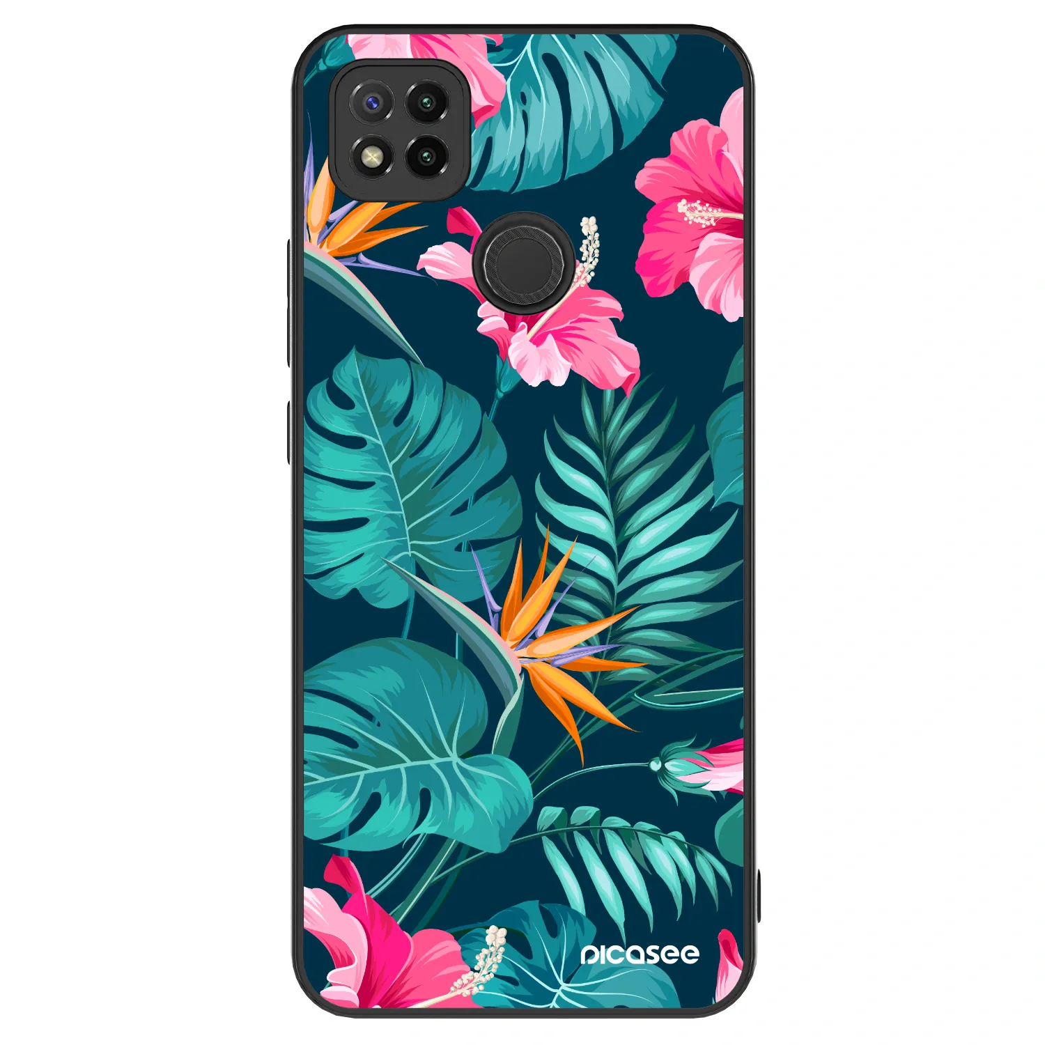 Picasee ULTIMATE CASE Xiaomi Redmi 9C - készülékre - Pink Monstera