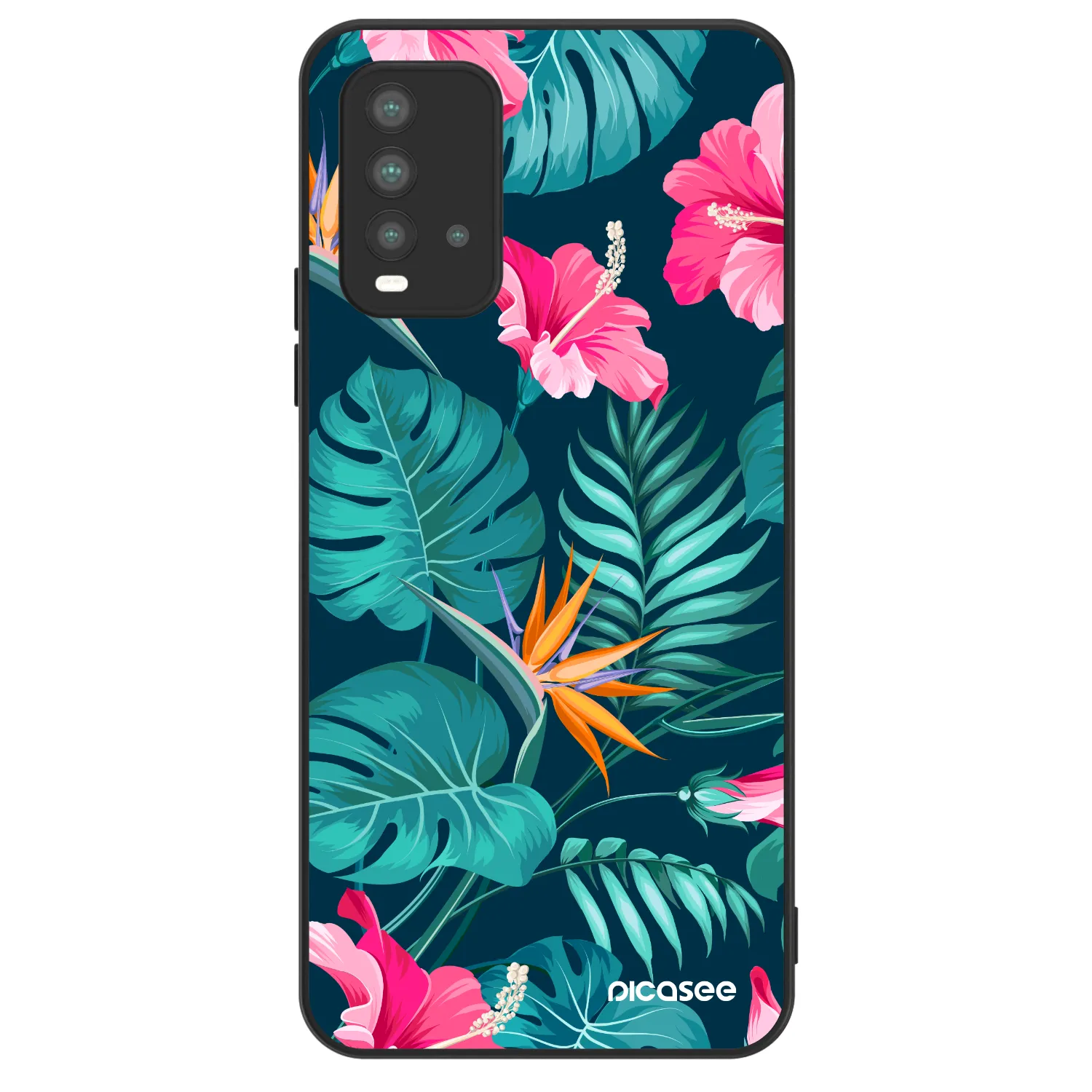 Picasee ULTIMATE CASE Xiaomi Redmi 9T - készülékre - Pink Monstera