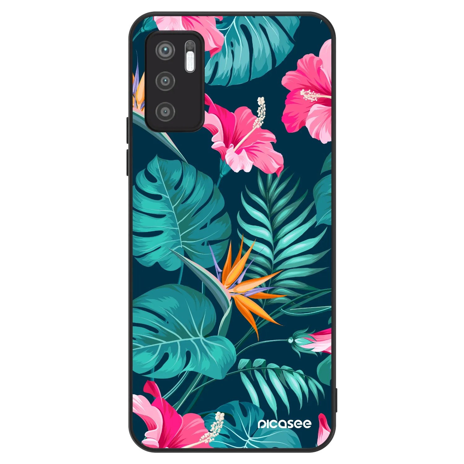 Picasee ULTIMATE CASE Xiaomi Redmi Note 10 5G - készülékre - Pink Monstera