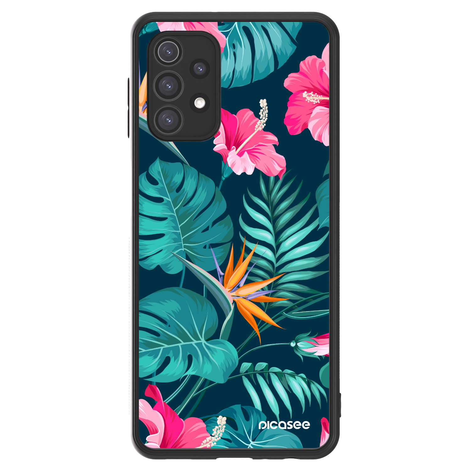 Picasee ULTIMATE CASE Samsung Galaxy A32 5G A326B - készülékre - Pink Monstera