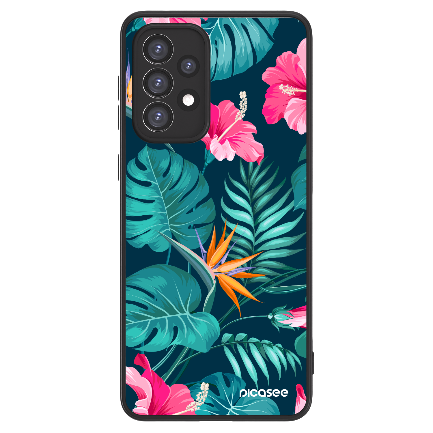 Picasee ULTIMATE CASE Samsung Galaxy A33 5G A336 - készülékre - Pink Monstera
