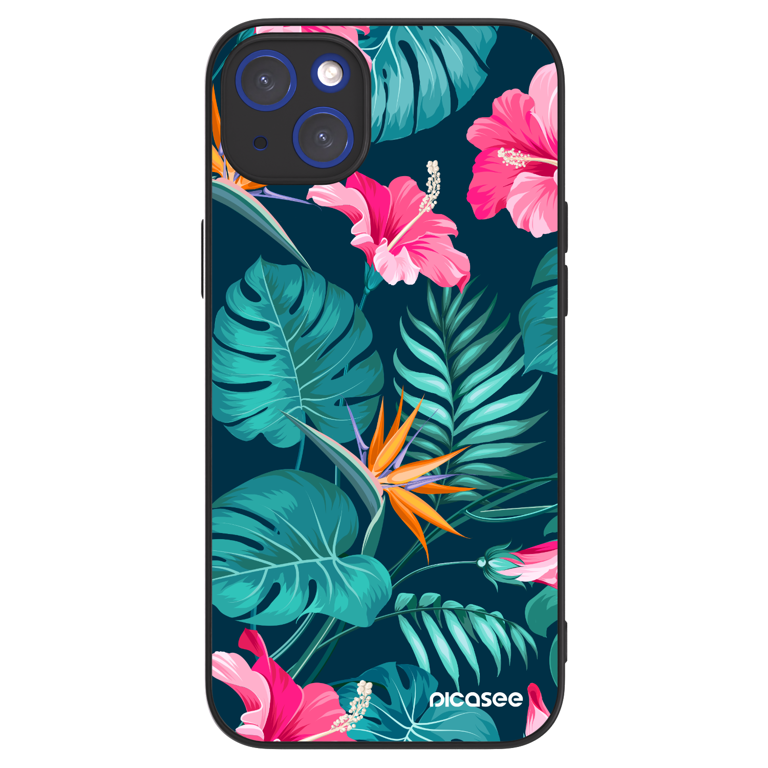Picasee ULTIMATE CASE Apple iPhone 14 Plus - készülékre - Pink Monstera