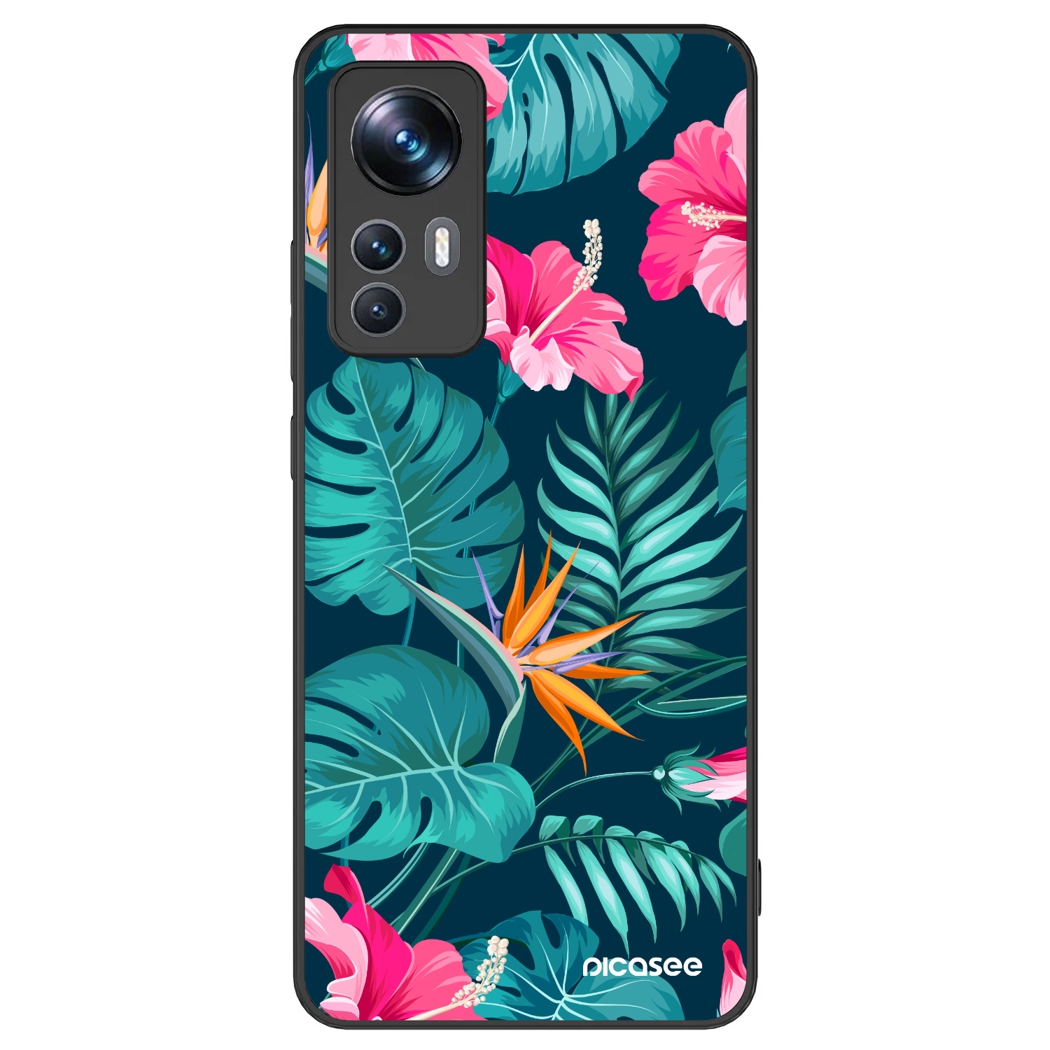 Picasee ULTIMATE CASE Xiaomi 12T Pro - készülékre - Pink Monstera