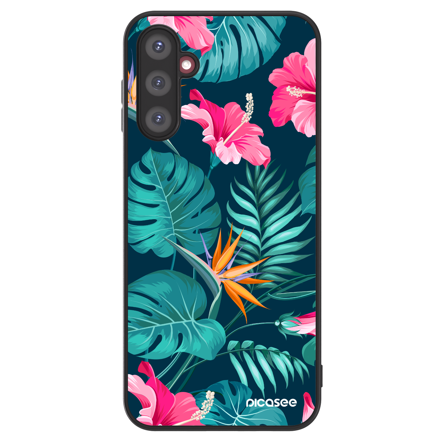 Picasee ULTIMATE CASE Samsung Galaxy A14 4G A145R - készülékre - Pink Monstera
