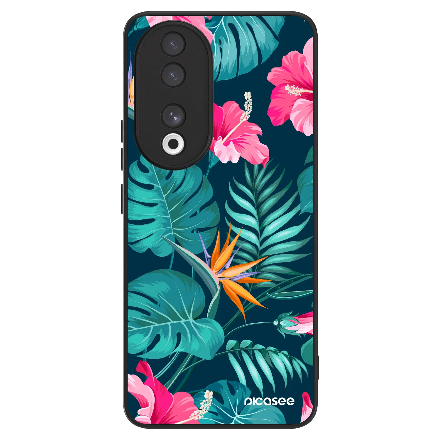 Picasee ULTIMATE CASE Honor 90 5G - készülékre - Pink Monstera