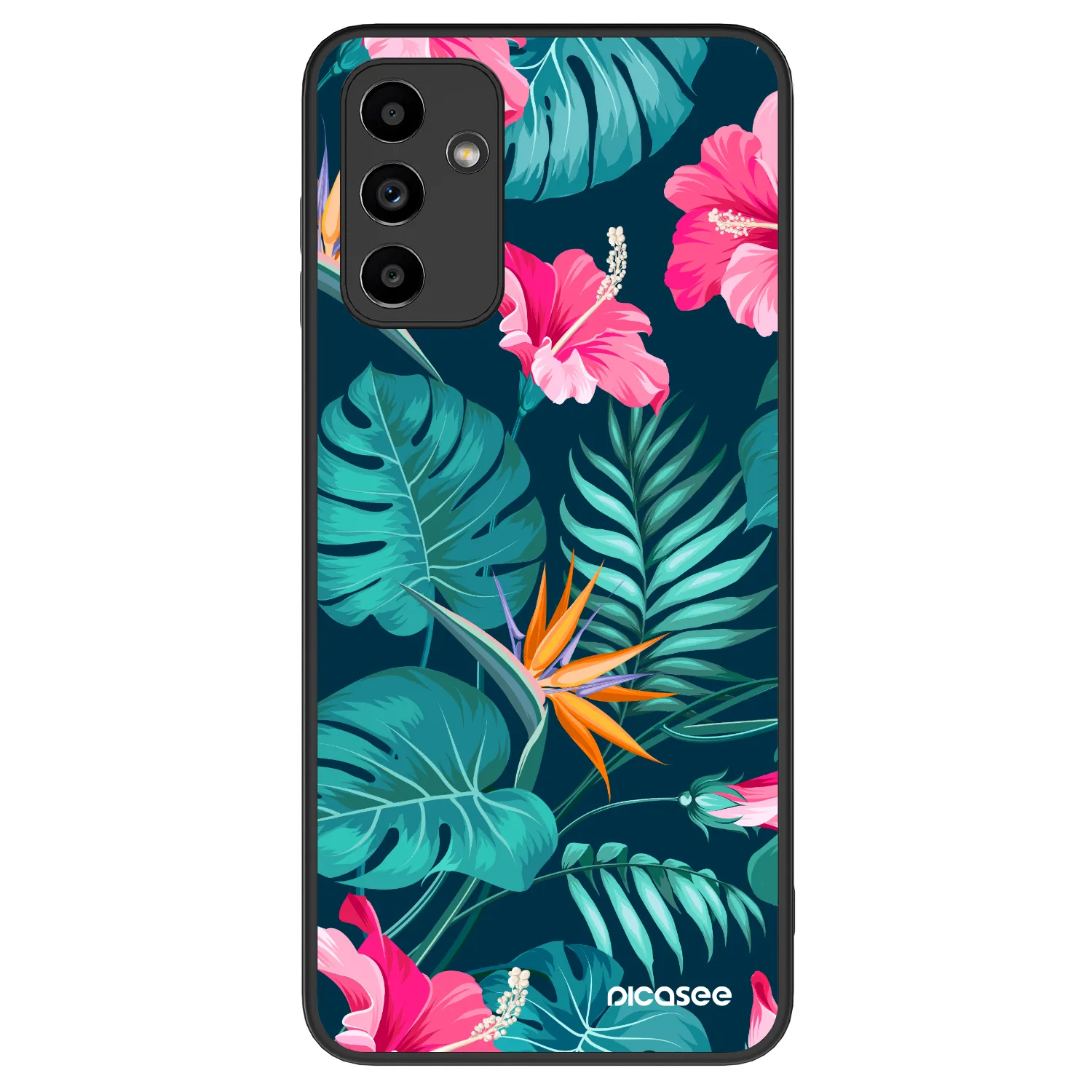 Picasee ULTIMATE CASE Samsung Galaxy A04s A047F - készülékre - Pink Monstera