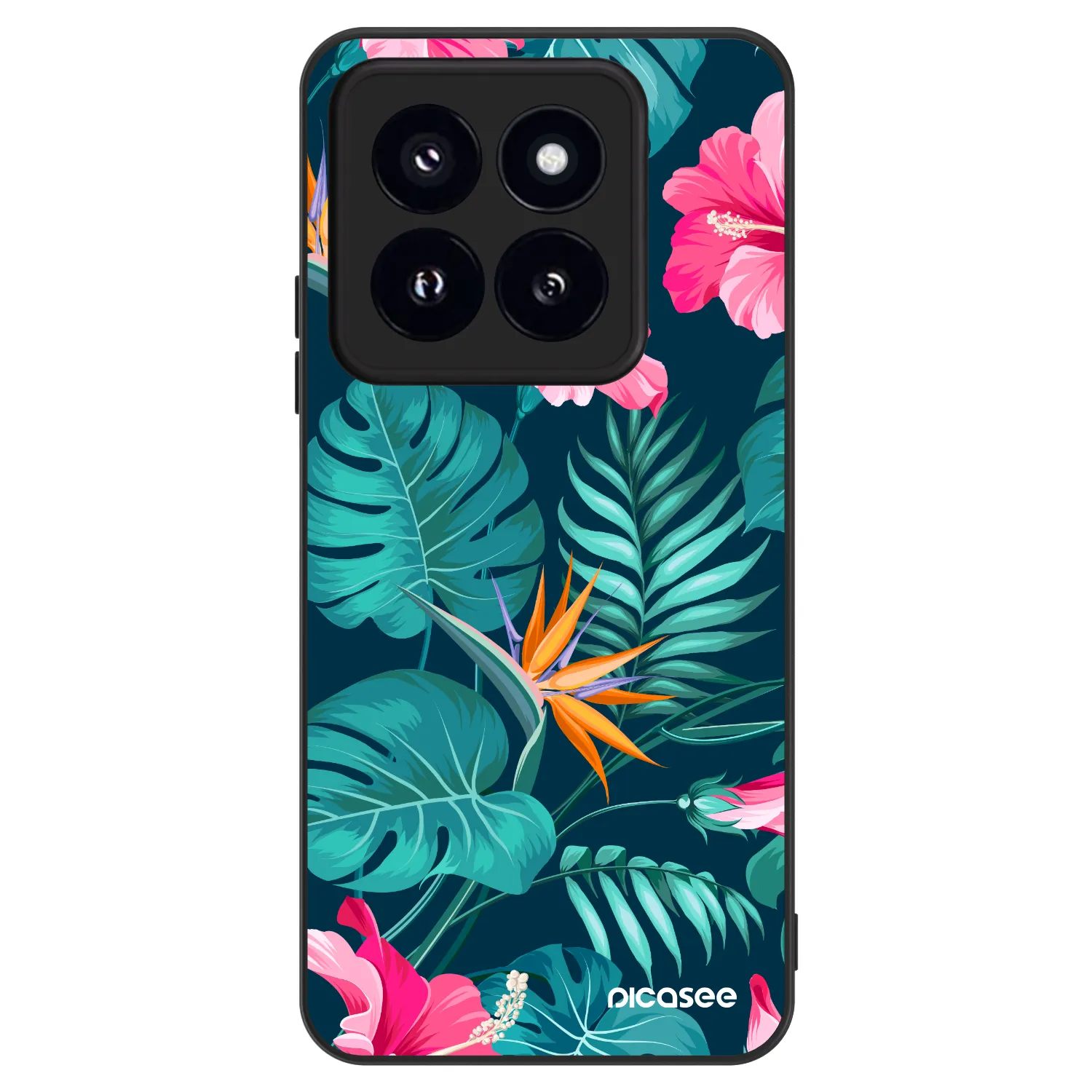 Picasee ULTIMATE CASE Xiaomi 14 Pro - készülékre - Pink Monstera