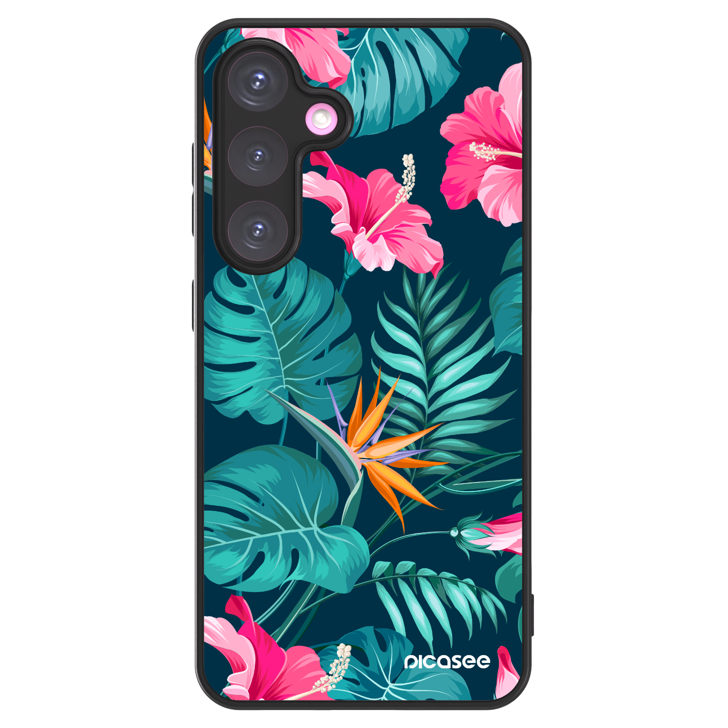 Picasee ULTIMATE CASE Samsung Galaxy S24+ S926B 5G - készülékre - Pink Monstera
