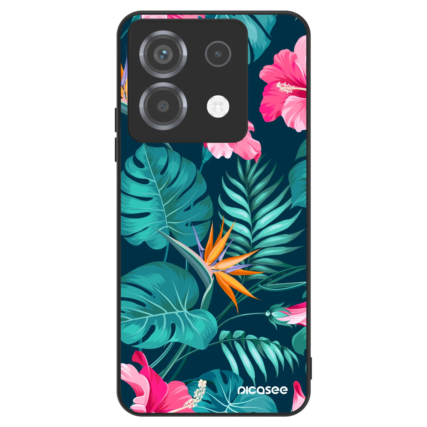 Picasee ULTIMATE CASE Xiaomi Poco X6 - készülékre - Pink Monstera