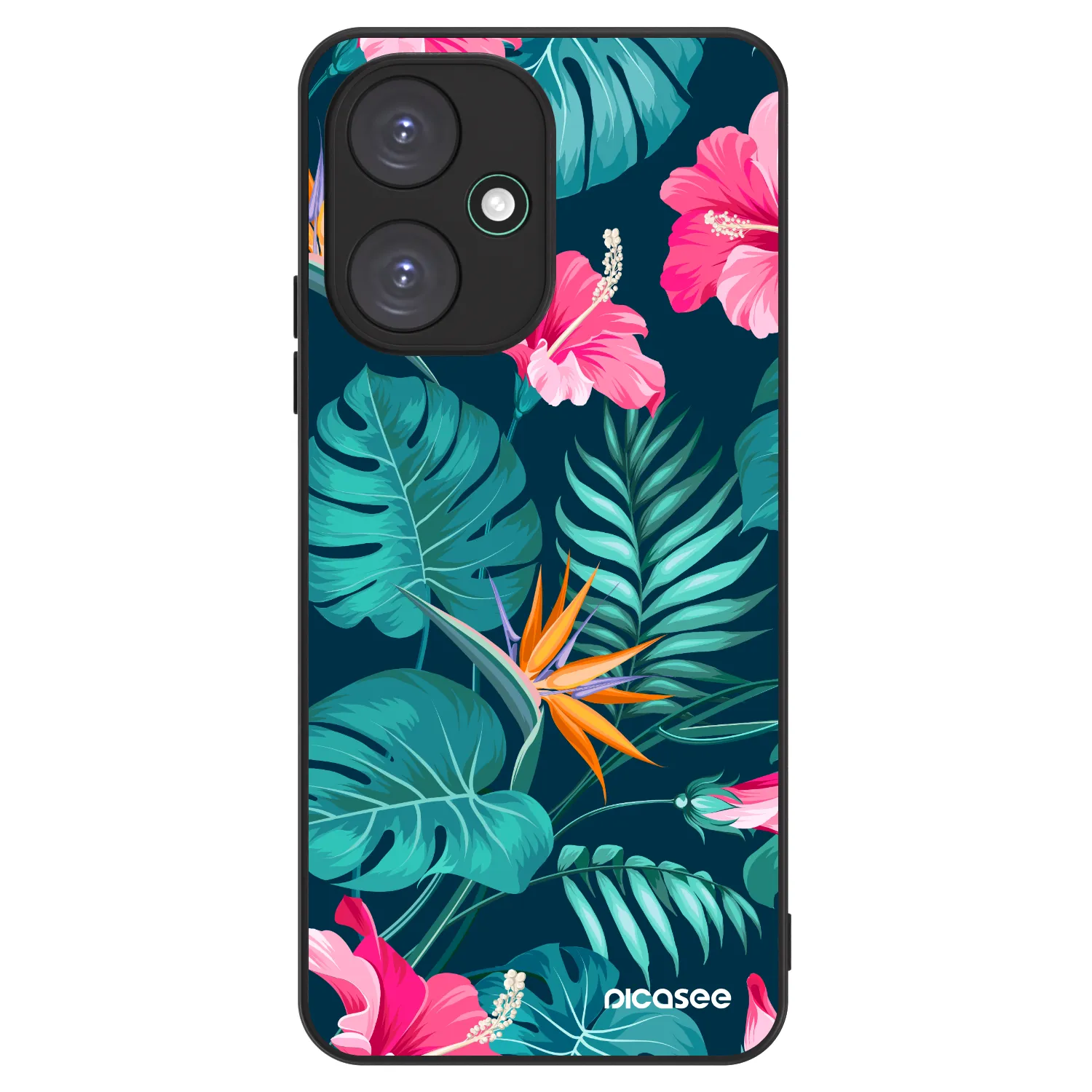 Picasee ULTIMATE CASE Xiaomi Redmi 13C 5G - készülékre - Pink Monstera