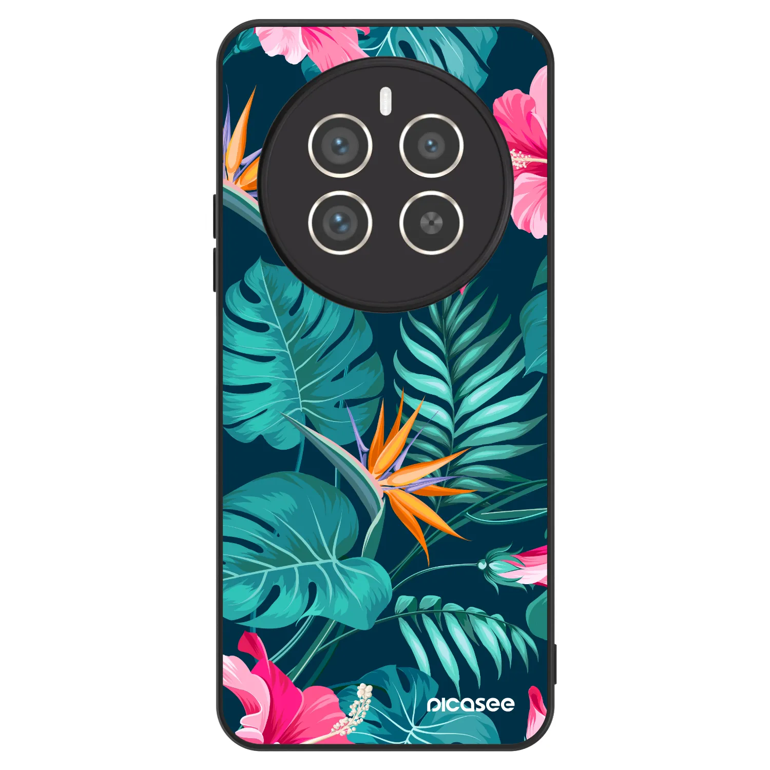 Picasee ULTIMATE CASE Realme 12 Pro 5G - készülékre - Pink Monstera