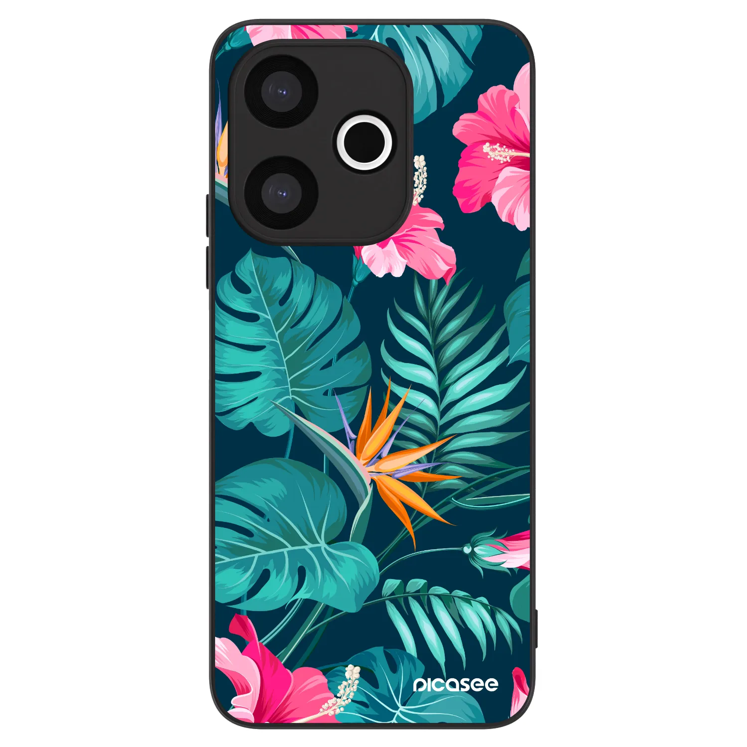Picasee ULTIMATE CASE Xiaomi Redmi 13 4G - készülékre - Pink Monstera