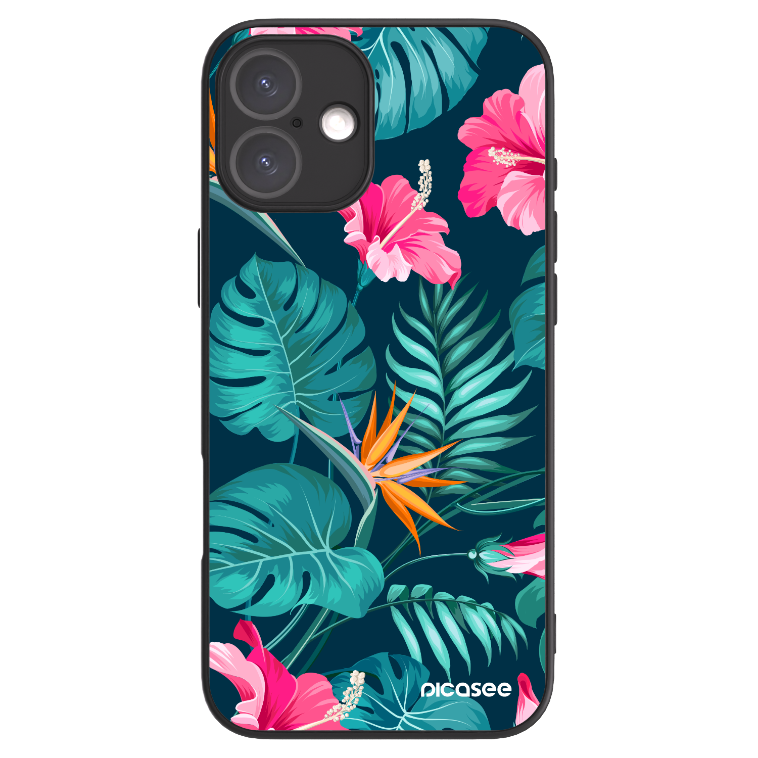 Picasee ULTIMATE CASE Apple iPhone 16 Plus - készülékre - Pink Monstera