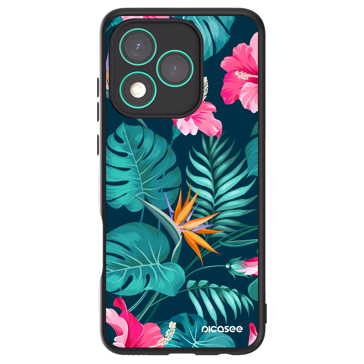Picasee ULTIMATE CASE Honor 400 Lite 5G - készülékre - Pink Monstera