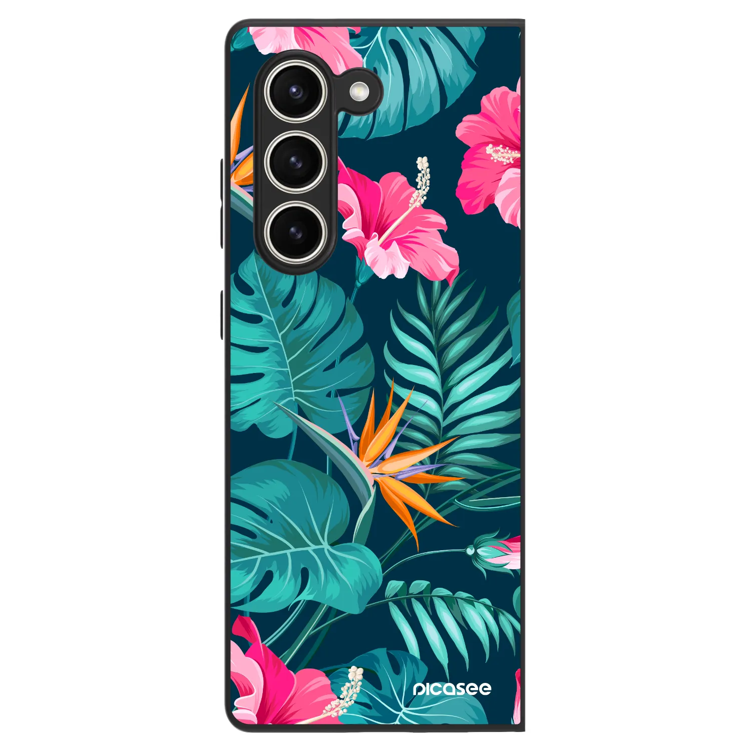 Picasee ULTIMATE CASE Samsung Galaxy Z Fold5 5G - készülékre - Pink Monstera